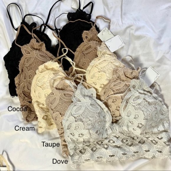 anemone lace bralette